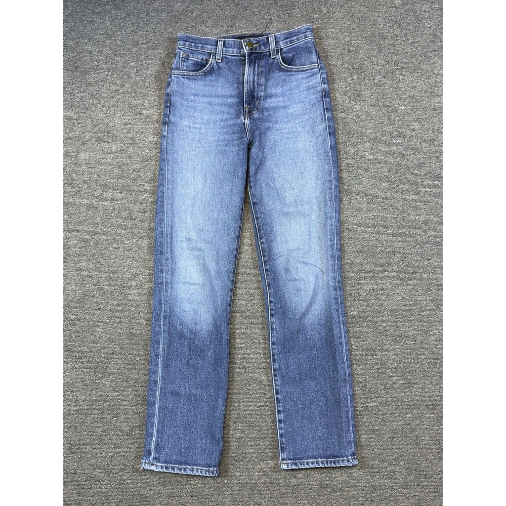 J BRAND Jules Metropole Straight Leg Jeans Womens Size 23 Medium Wash Denim